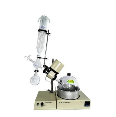 Prueba de destilación por evaporación rotatoria del contenido de agua del asfalto