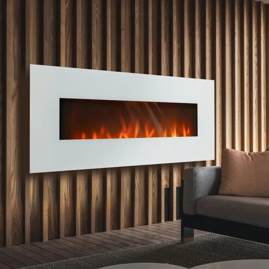 Chimenea colgante delgada de llama LED de 8W