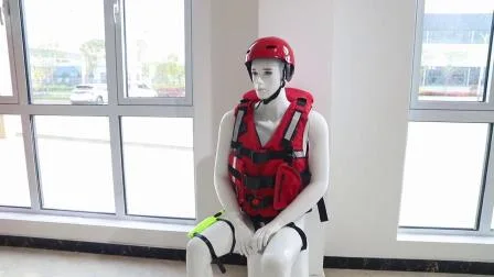 Característica de diseño de rescate de emergencia Material ABS Casco de rescate de agua