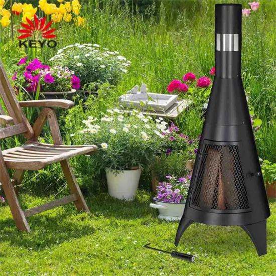 Pozo de fuego al aire libre del jardín de la chimenea del diseño excepcional